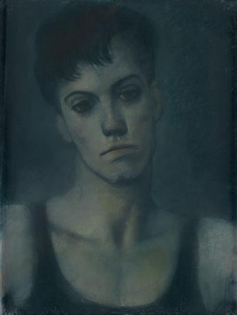 PAVEL TCHELITCHEW Portrait of Robert Cluzan.